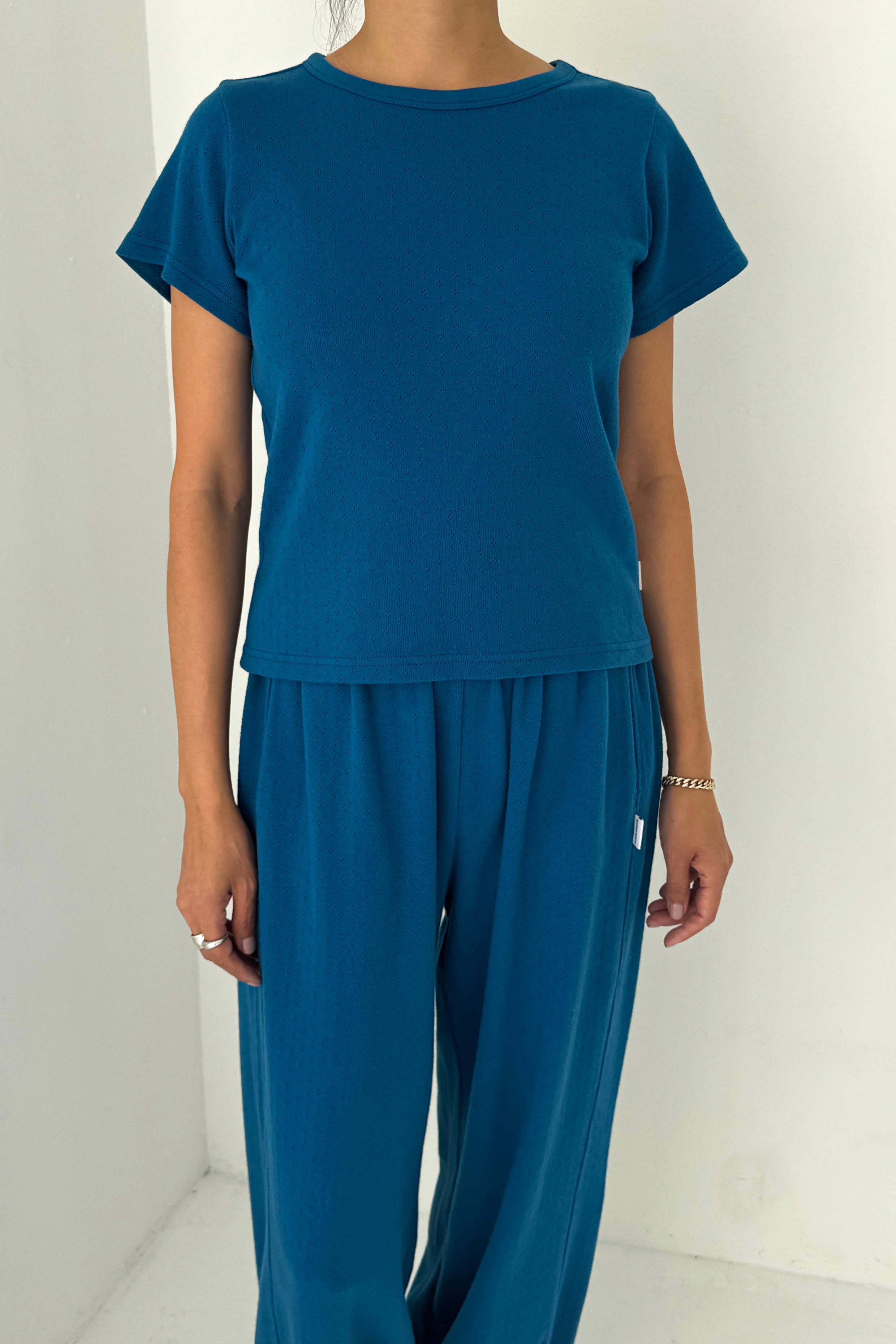 Le Bon Shoppe - Wholesale Knit Top - Women's - Pointelle Babe Tee (2S-2M-1L)17