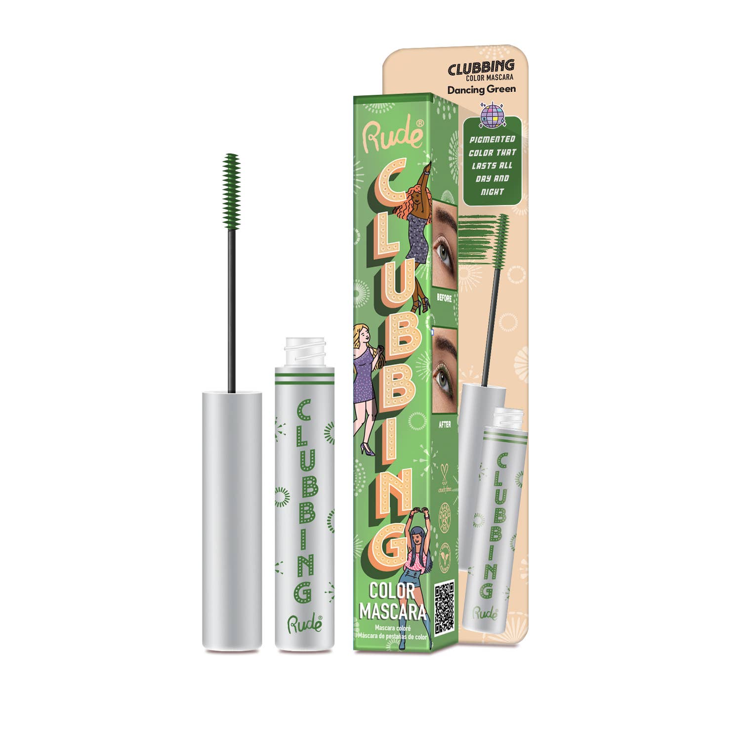 Rude Cosmetics - Wholesale Mascara - Clubbing Color Mascara0