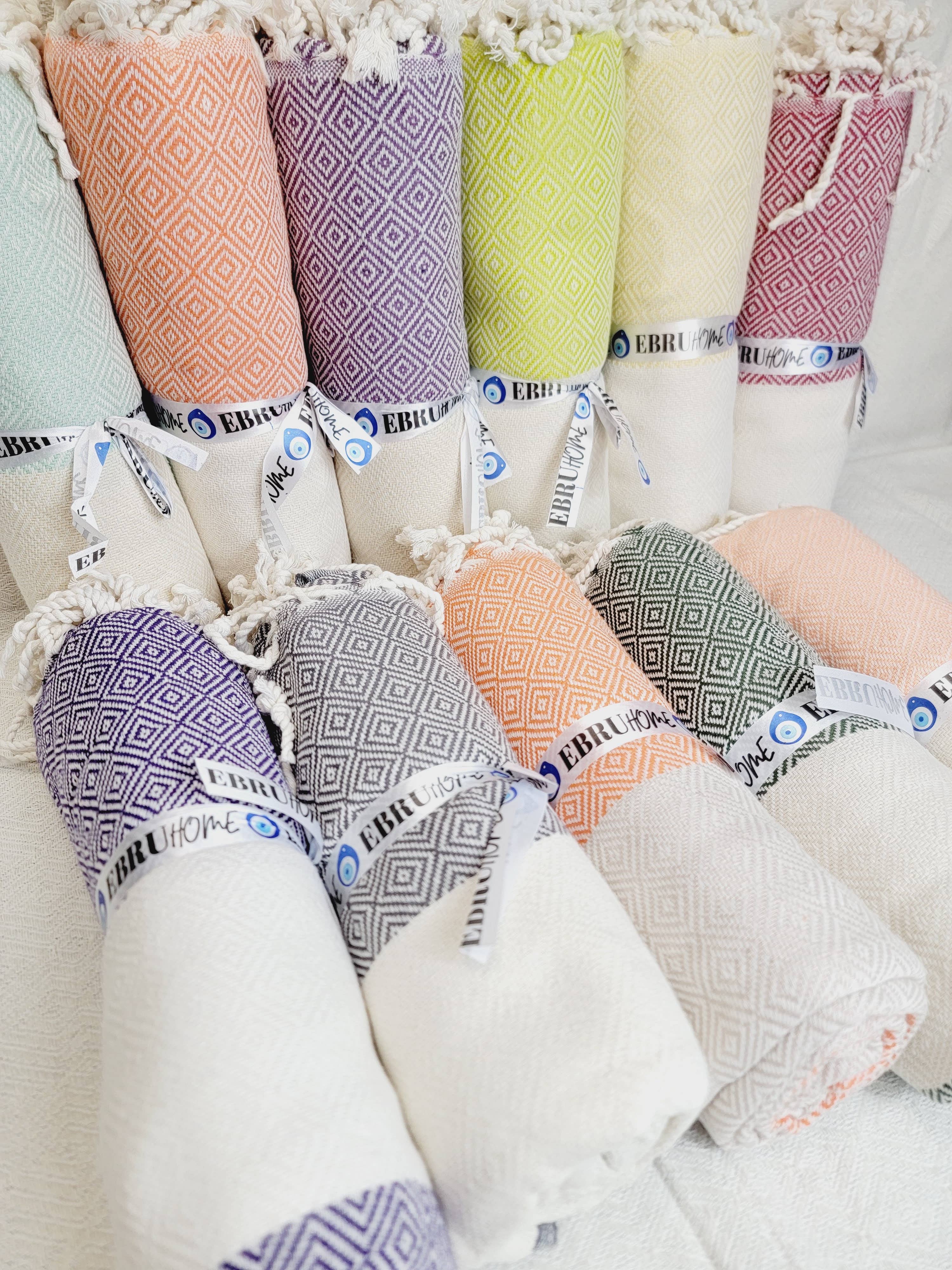 EBRU Home - Wholesale Beach towel - 10 Beach Towel set,Assorted sand free Towel set,Custom towel0