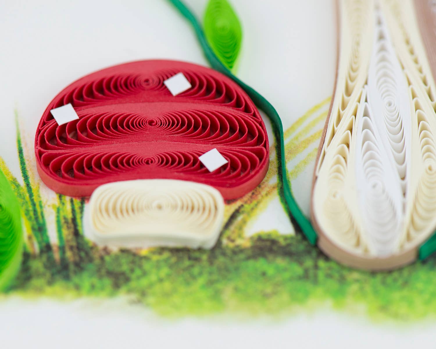 Quilling Card - Wholesale Everyday Greeting Card - Wild Mushroom2