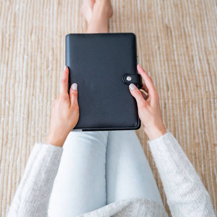 Planner Peace - Wholesale Planner - Textured Black A5 Planner2