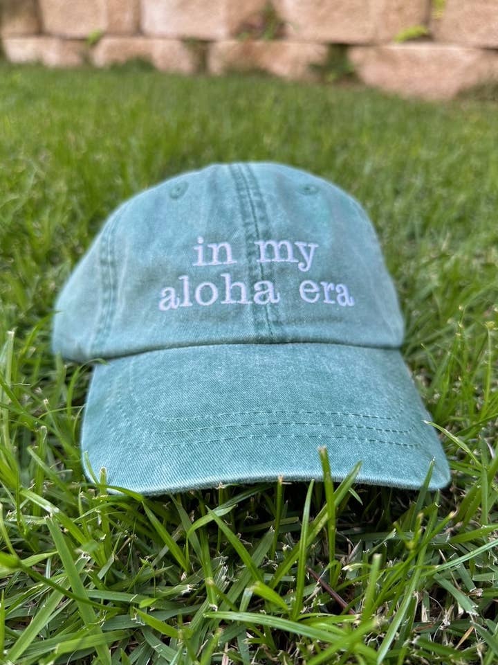 Casquette de baseball In My Aloha Era Casquette de baseball In My Era Hat pour la vente par HI Family