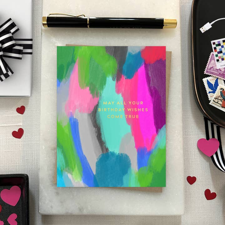 Barone and Co. - Wholesale Birthday Card - Painterly Birthday Birthday Card1