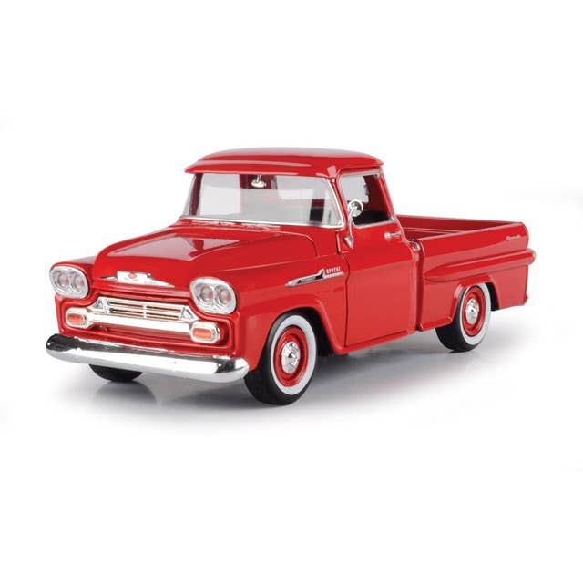 1958 Chevy Apache Fleetline Pickup 1:24 Scale Diecast Model for wholesale by Historic Sales