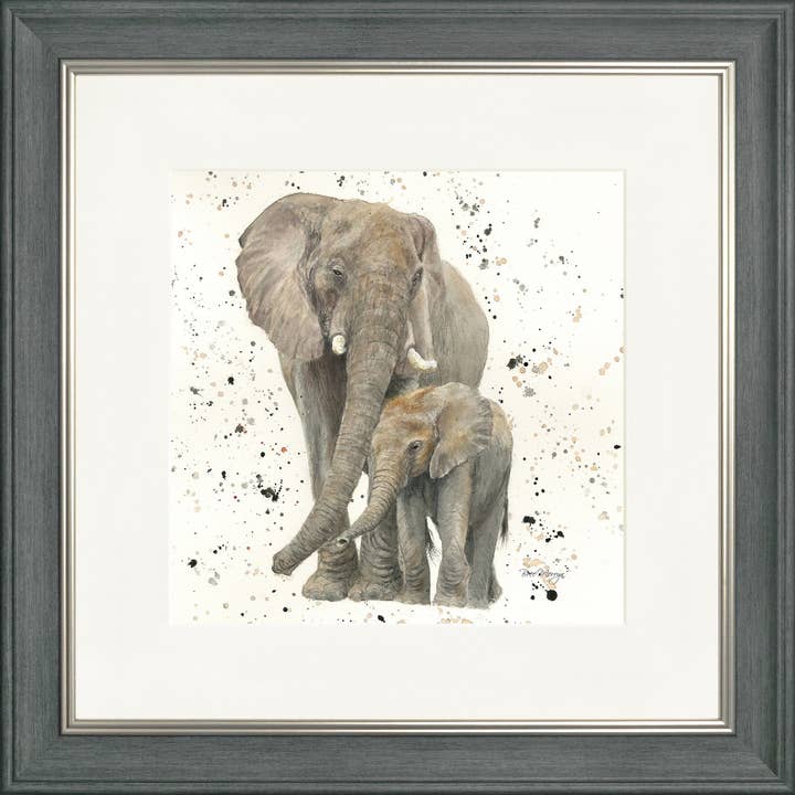Edith and Evie Square Framed Print (13" or 19") for wholesale by Bree Merryn Art Ltd