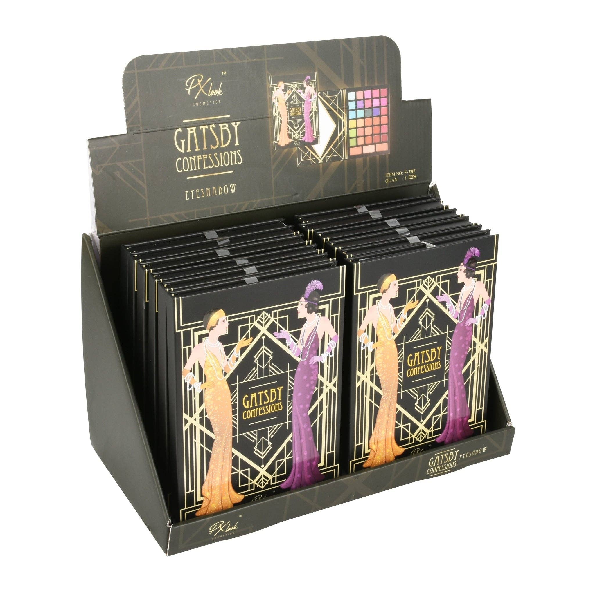 VIAI Beauty - Wholesale Eyeshadow Palette - PROLUX Gatsby Confessions Eyeshadow Palette5