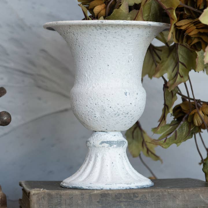 Ragon House – Objeto de mesa decorativo por atacado – Vaso Branco Vintage0