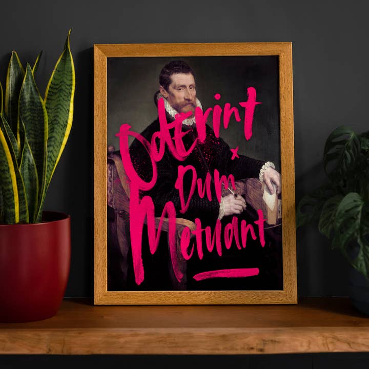 Oderint Dum Metuant Graffiti Print for wholesale by Ink & Drop