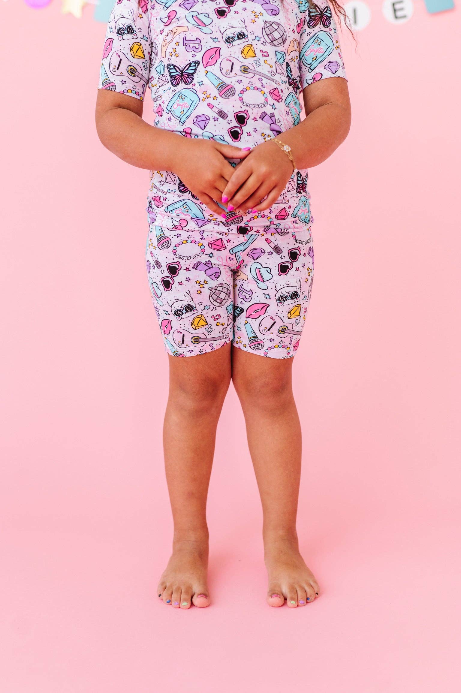 Kiki + Lulu - Wholesale Sleepwear Set - Kids - Look What You Made Me Snooze Kids Shorts Pajamas5