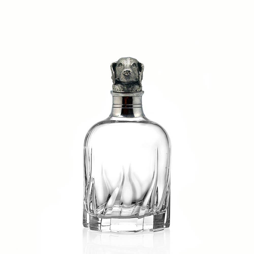 MENAGERIE – wholesale Dekanter – Labrador blyfri kristallkaraff för whisky0