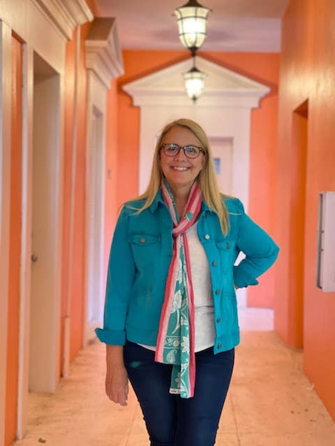 Kantha Scarf for wholesale by ReMade India