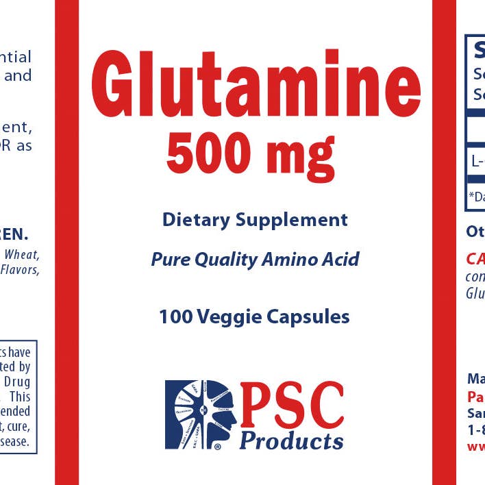 Pain and Stress Center Products - Wholesale Oral Supplement/Vitamin - Glutamine — Capsules — Gut Support — Gentle Support5