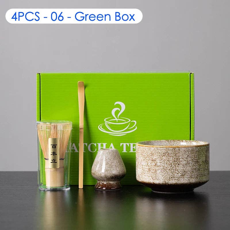 BlakOutlet - Wholesale Tea Set - 4/6/7PCS Japanese Matcha Blender Set58