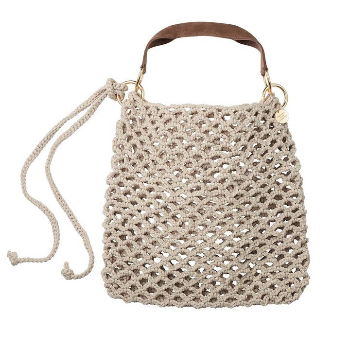 SAC À CROCHET TORTUGA naturel pour la vente par Marjana von Berlepsch