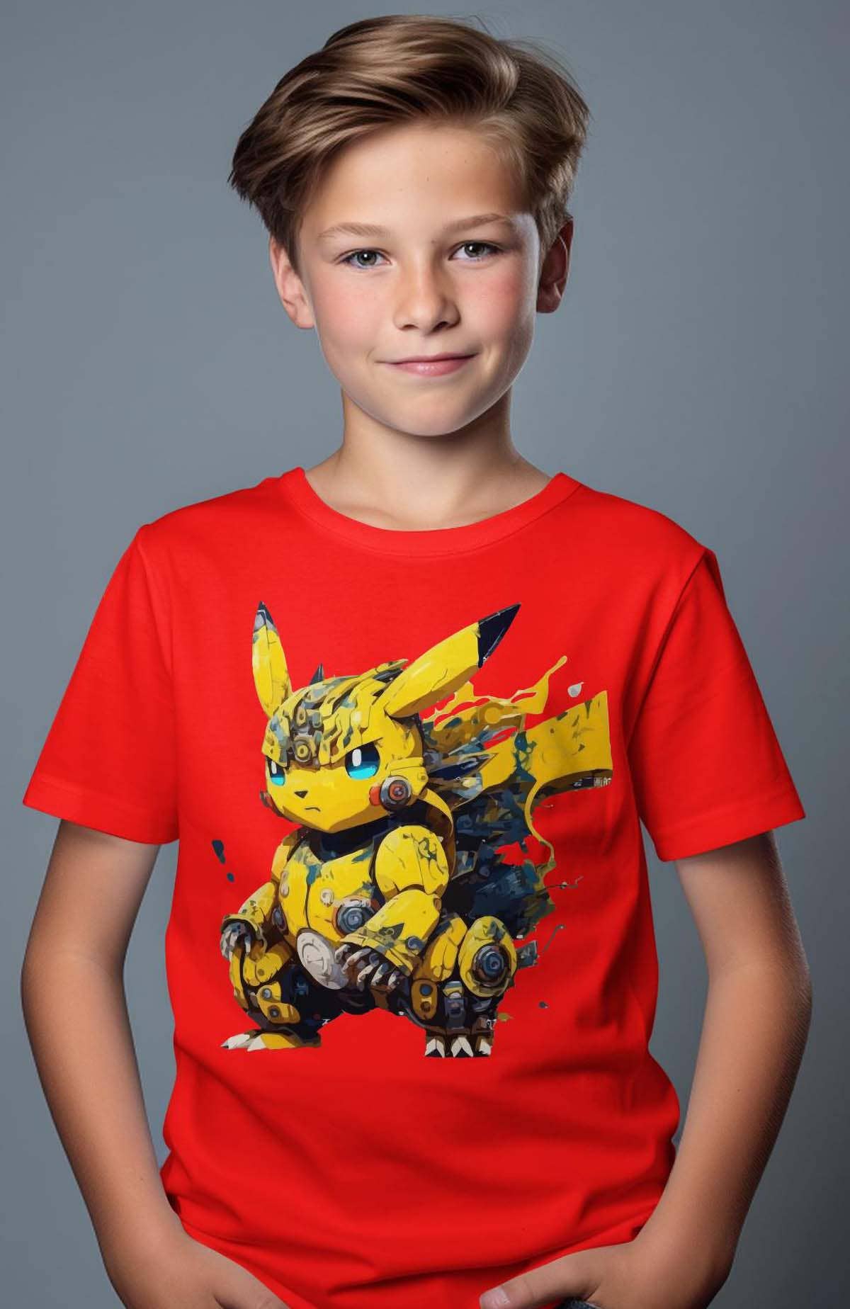 IALD - Wholesale T-Shirt - Kids - Boy's Round Neck T-shirt | pikbot1