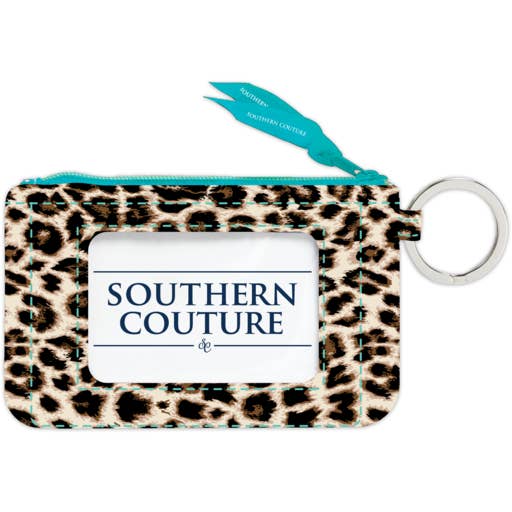 Porte-monnaie d'identité SC Solid Leopard pour la vente par Southern Couture