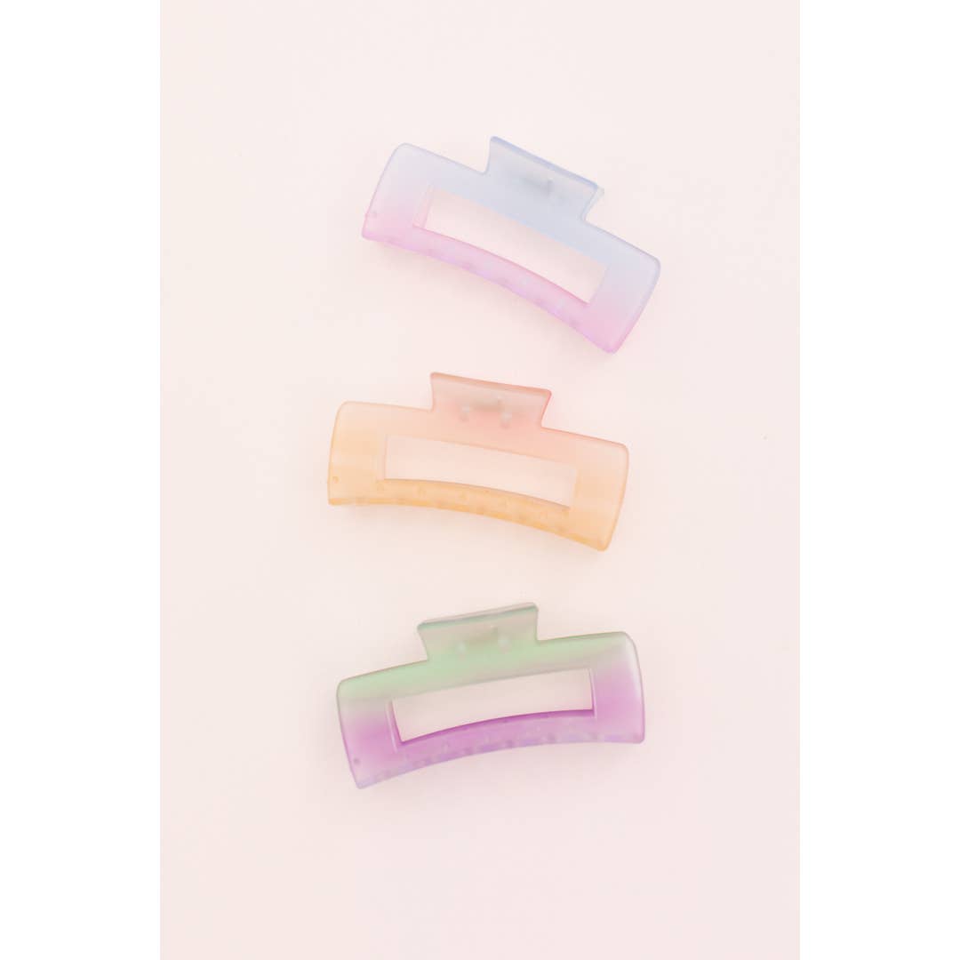 Ombre Candy Hair Clip Hair Claw for wholesale by Space 46 Wholesale