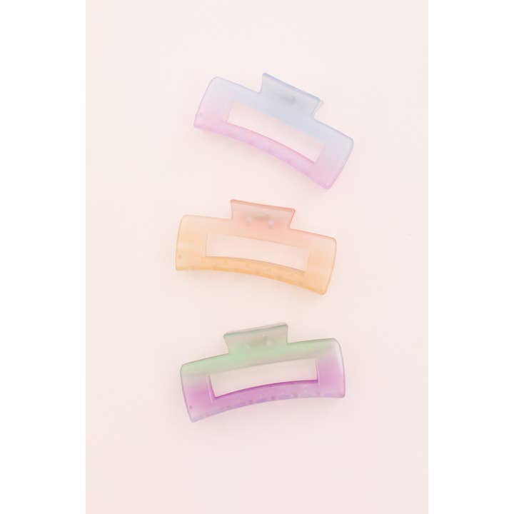 Space 46 Wholesale - Wholesale Hair Clip - Women's - Ombre Candy Hair Clip Hair Claw