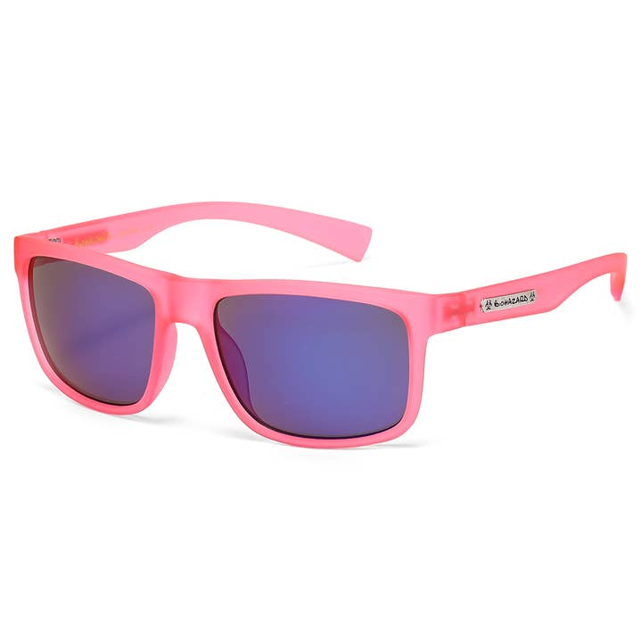 Óculos Retangulares Neon Biohazard bz66360 por atacado de Sunrayzz Imports