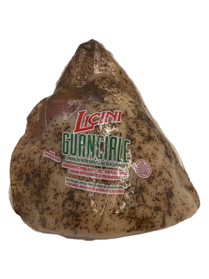 Licini Brothers Guanciale for wholesale by Licini Brothers