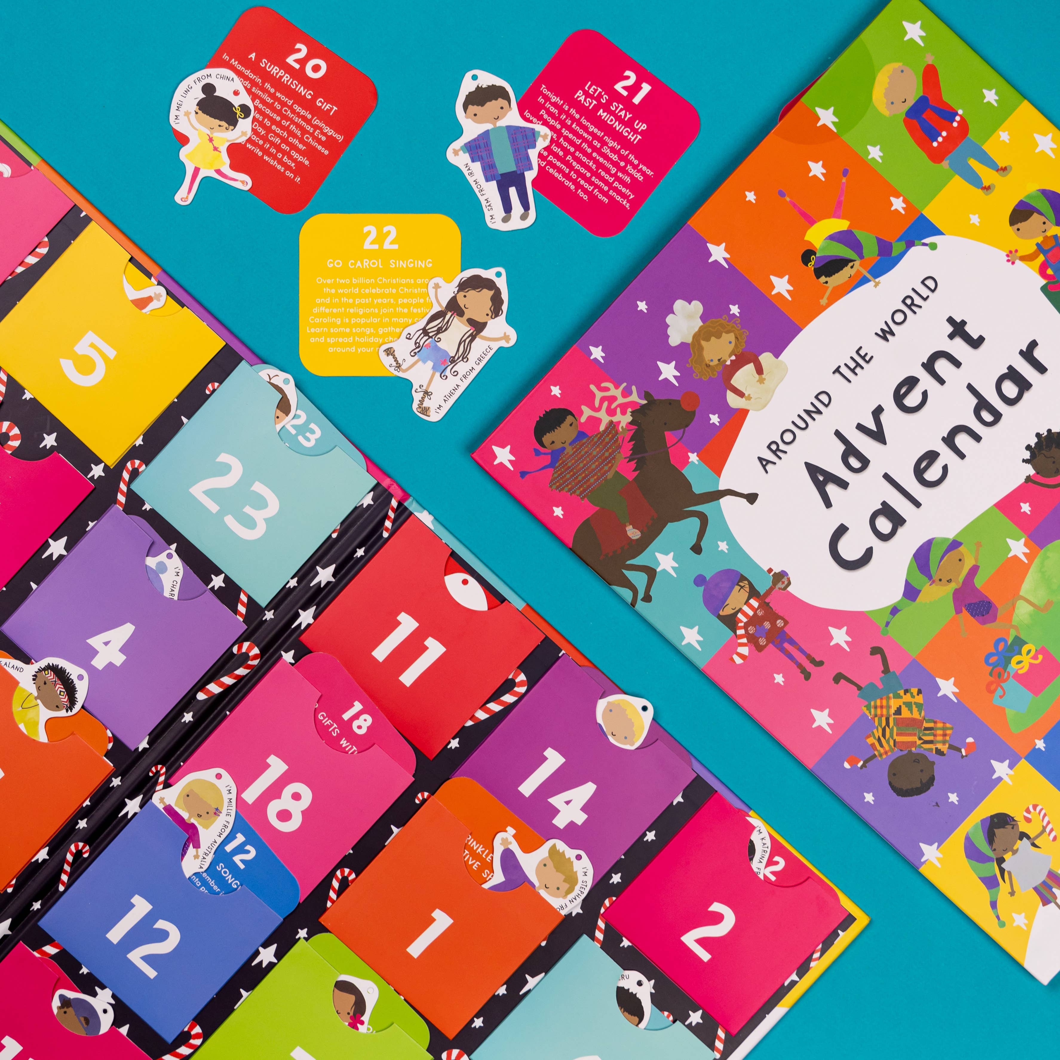 Worldwide Buddies - Wholesale Advent Calendar - Around the World Advent Calendar for Kids Christmas 20258