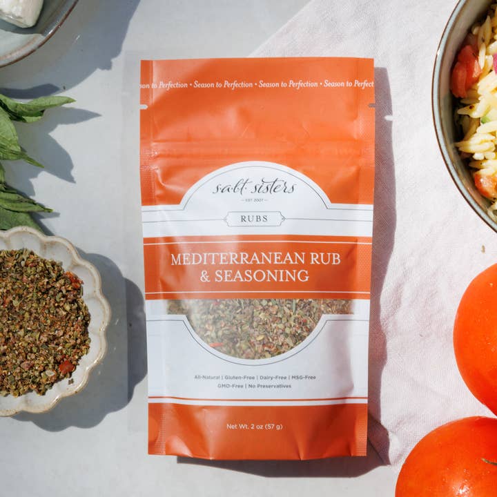 Salt Sisters - Wholesale Rub - Rub & Seasoning Mix - Mediterranean - 2 oz3