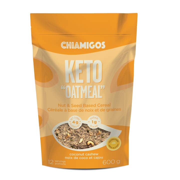 Chiamigos – Engroshandel Morgenmadsprodukt – Keto „Havregryn“ - Coconut Cashew2