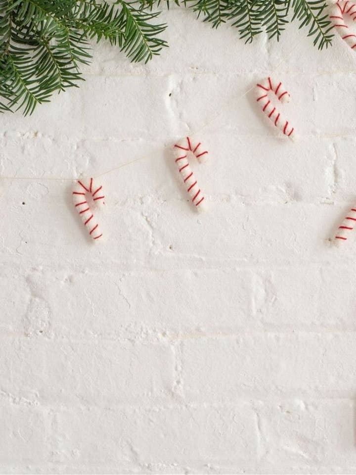 Guirlande de canne à sucre/Décor de Noël/Cadeau de Noël/Hiver pour la vente par Nivas