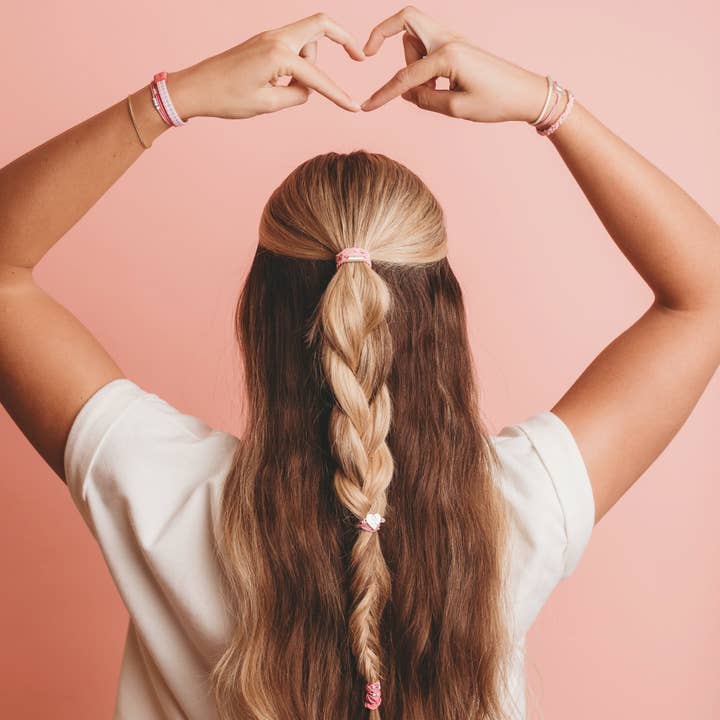 K'Lani hair tie bracelets - Wholesale Woven/Braided Bracelet - Hope Hair Tie Bracelets