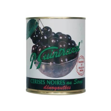 CONSERVES GUINTRAND - Wholesale Jam/Jelly - Black cherries without stones in syrup 4/4