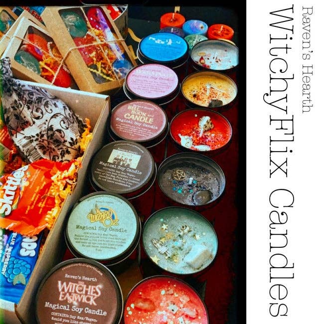 Raven’s Hearth – wholesale Travel candles – Wizard of Oz Candle | Haunted Forest Scent | Vegan