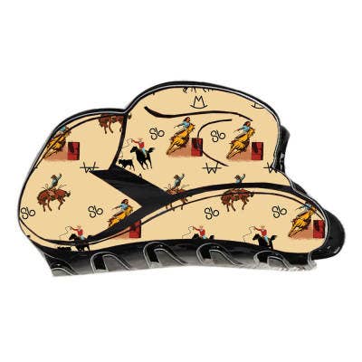 The Front Porch Label – wholesale Hair clip – Women’s – Vintage Cowboy Cowboy Hat Hair Clip3