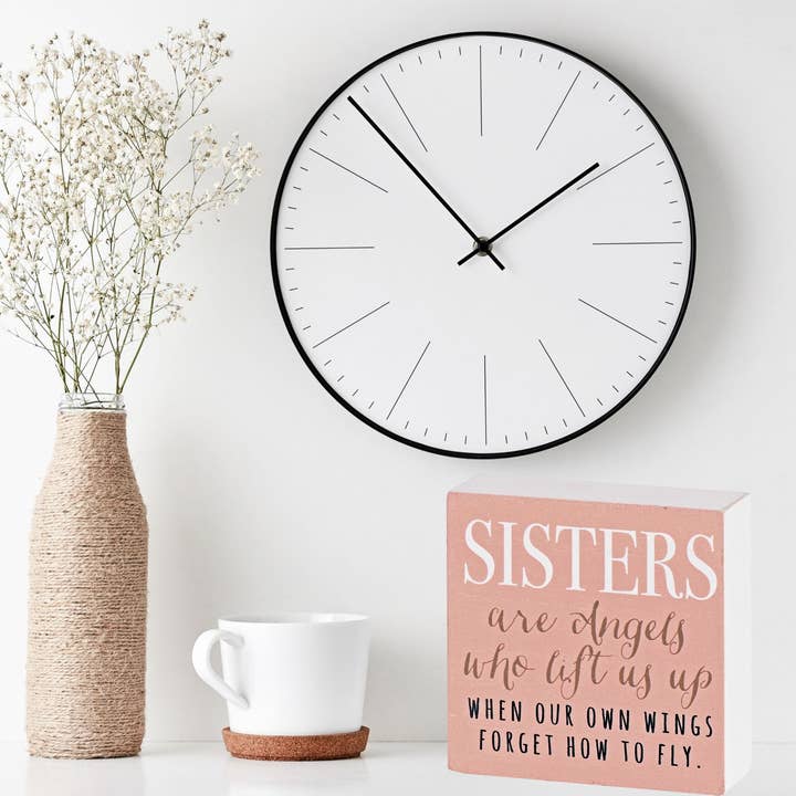 Dicksons - Wholesale Decorative Tabletop Object - Tabletop Plaque Sisters 3X33