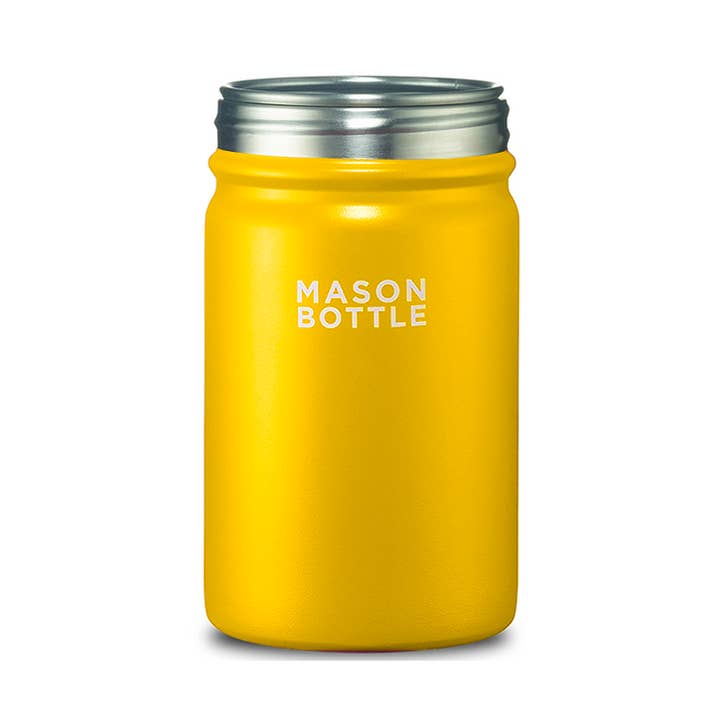 rostfritt stål 12oz Mason burk, enda vägg för wholesale av Mason Bottle