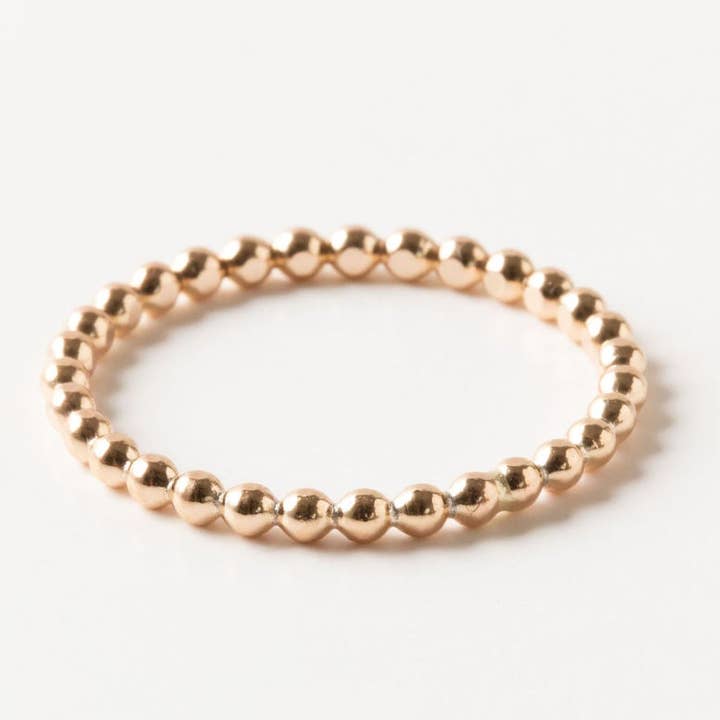 Ophelia Dot Ring | Gold Fill for wholesale by Sheena Marshall Jewelry