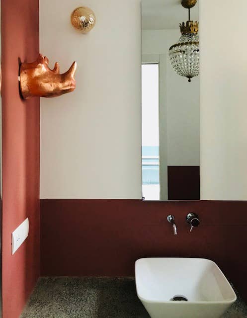 DecoRino - Wholesale Sculpture - testa trofeo_ DECORINO RAME1