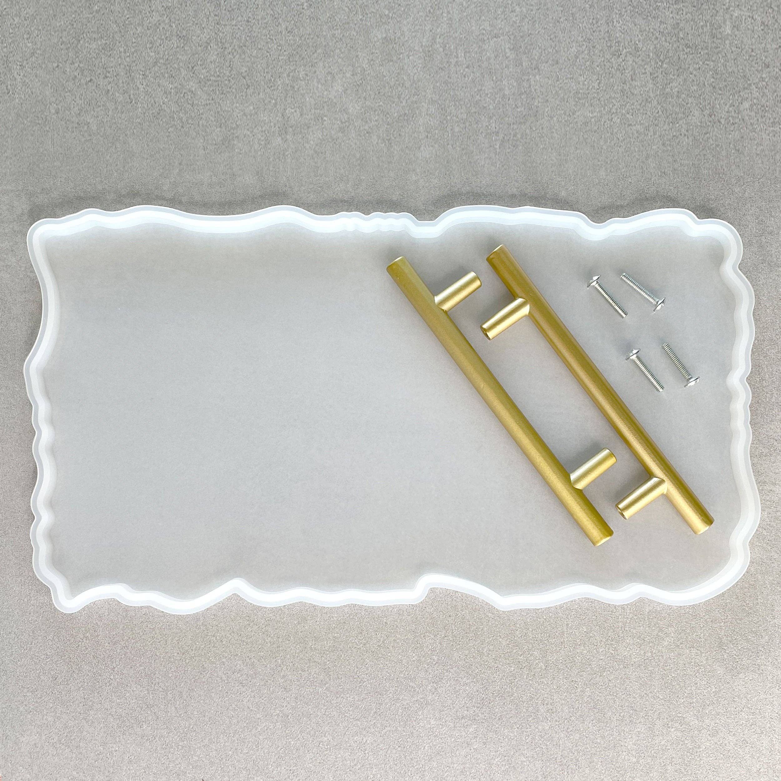 Jewelry Made by Me – wholesale DIY-pysselkit – Geodebricka i silikon med handtag – formset1