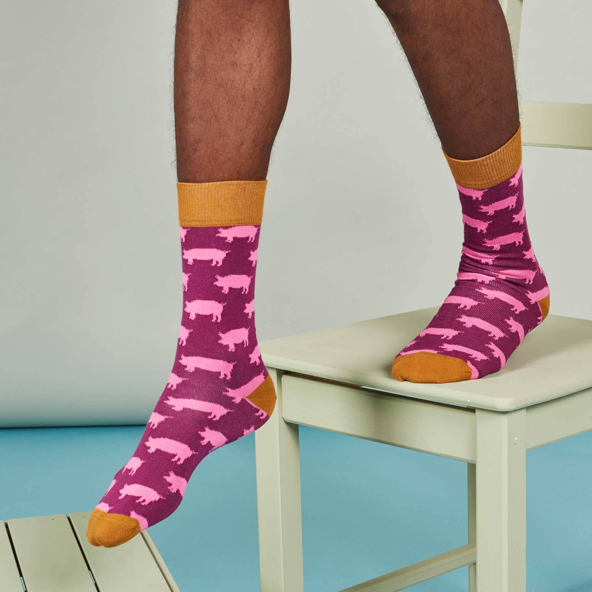 Catherine Tough (US Duties Paid) - Wholesale Socks - Men's - Men's Organic Cotton Crew Socks9