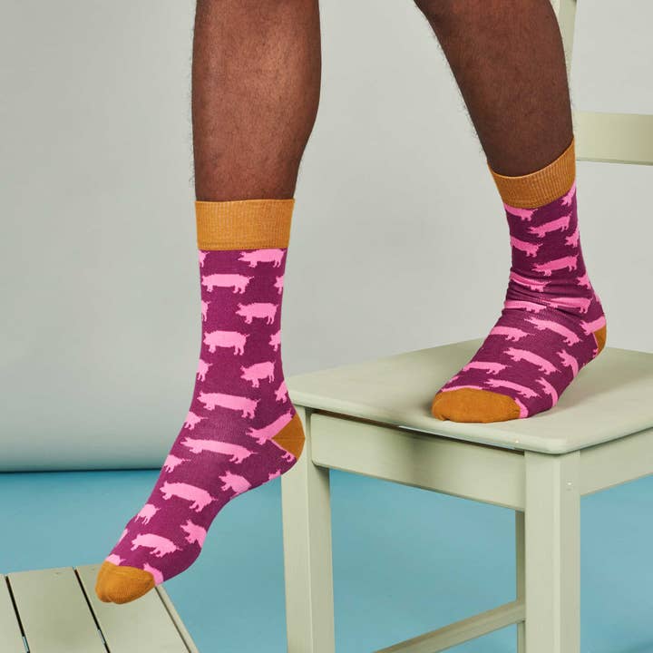 Catherine Tough (US Duties Paid) - Wholesale Socks - Men's - Men's Organic Cotton Crew Socks9