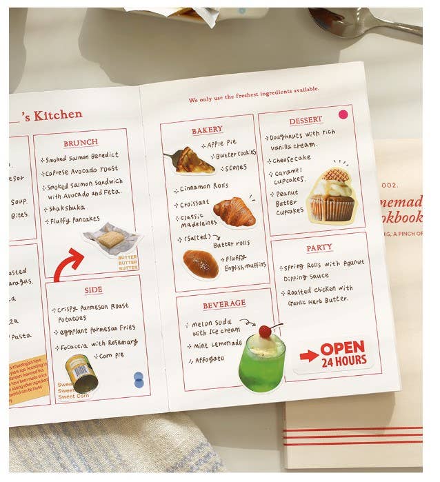 K-Wonderland - Wholesale Journal/Diary - Homemade Cookbook/ Recipe Journal Notebook11