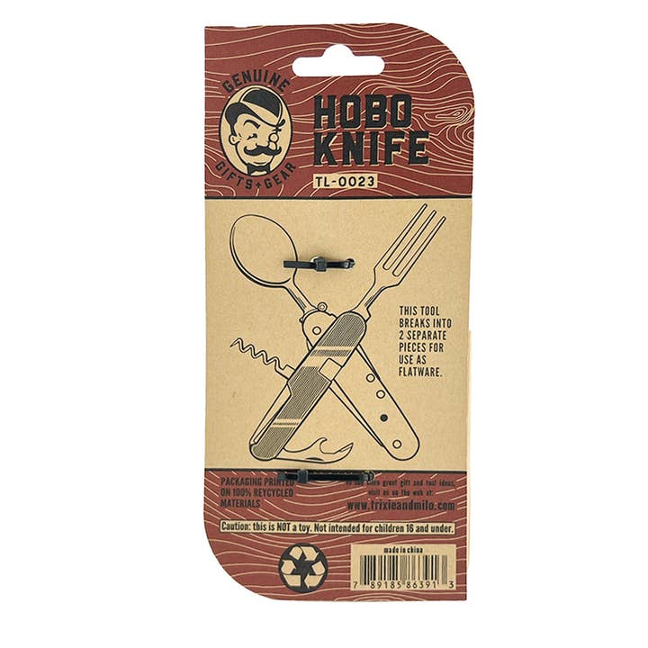 Lucky Jack - Wholesale Pocket Knife/Holder - "Hobo Knife" Campware