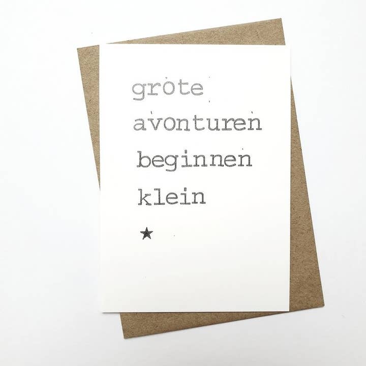 Stora äventyr börjar smått för wholesale av By Mar Postcards