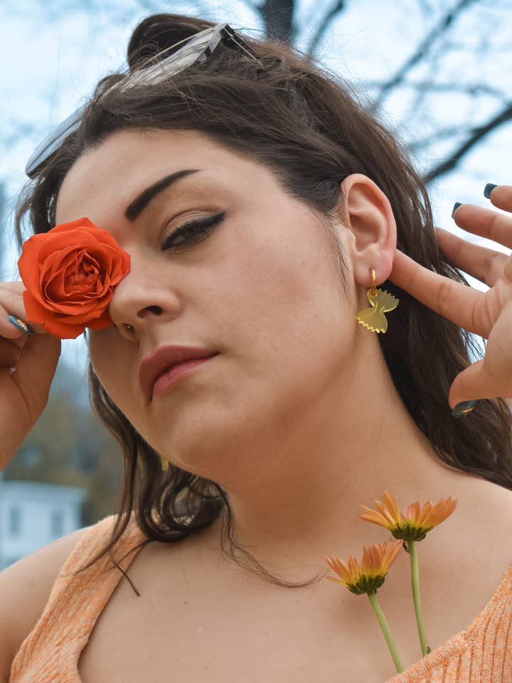 Pasta Charm Earrings for wholesale by Tori's Trinkets