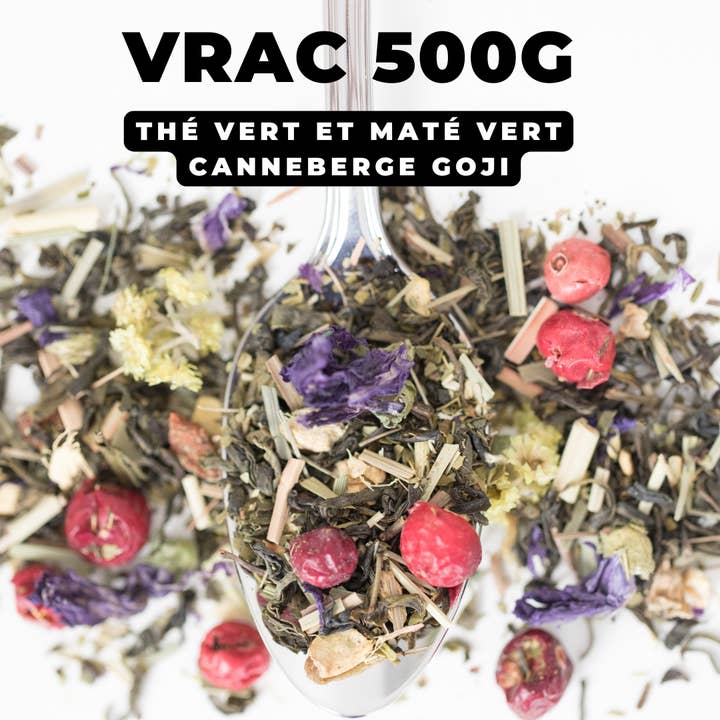 GreenMa - Wholesale Health/Detox Tea - CRANBERRY-GOJI - organic green tea2