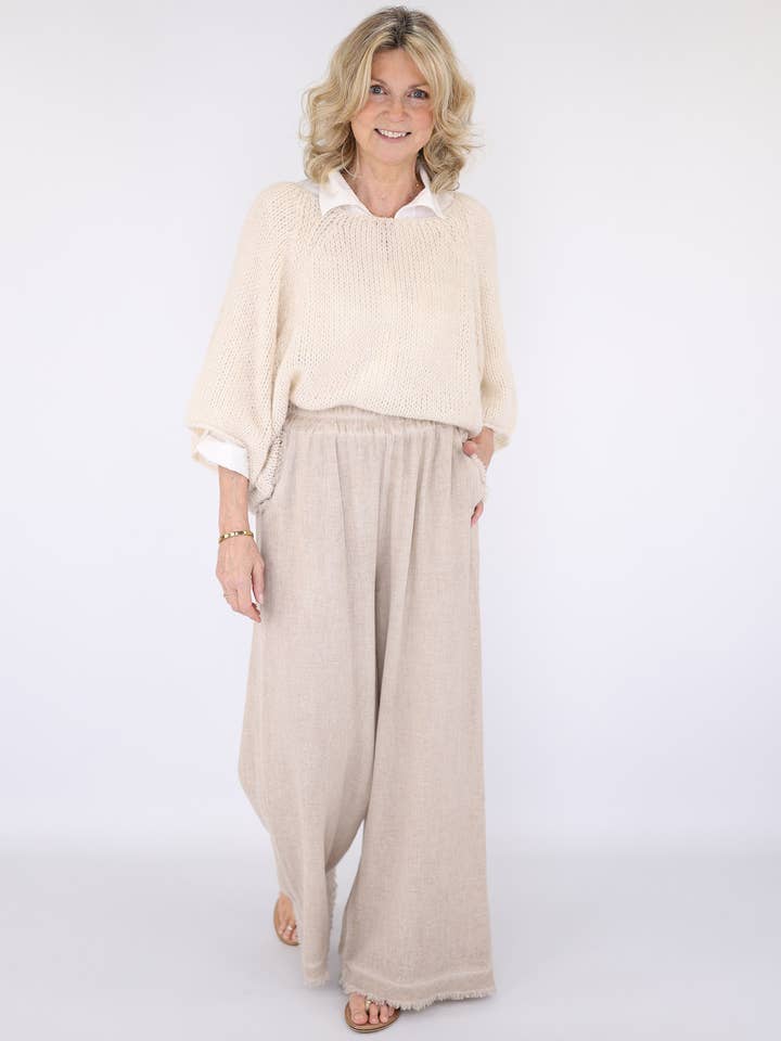 Cadenza Italy Ltd - Wholesale Knit Sweater - Women's - Alpaca Blend Swing Jumper