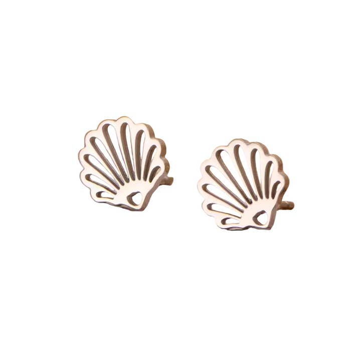 Seashell Earrings for wholesale by Royce and Oak