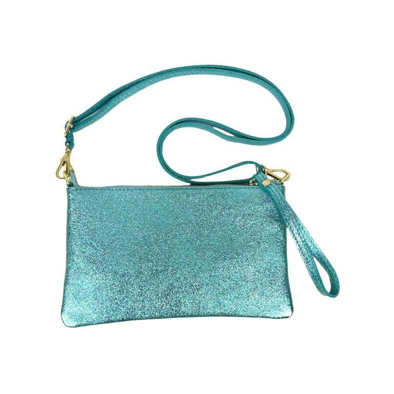 Chenson & Gorett - Wholesale Crossbody Bag - Women's - Women's Compact Leather Bag with Shiny Effect. Verano13