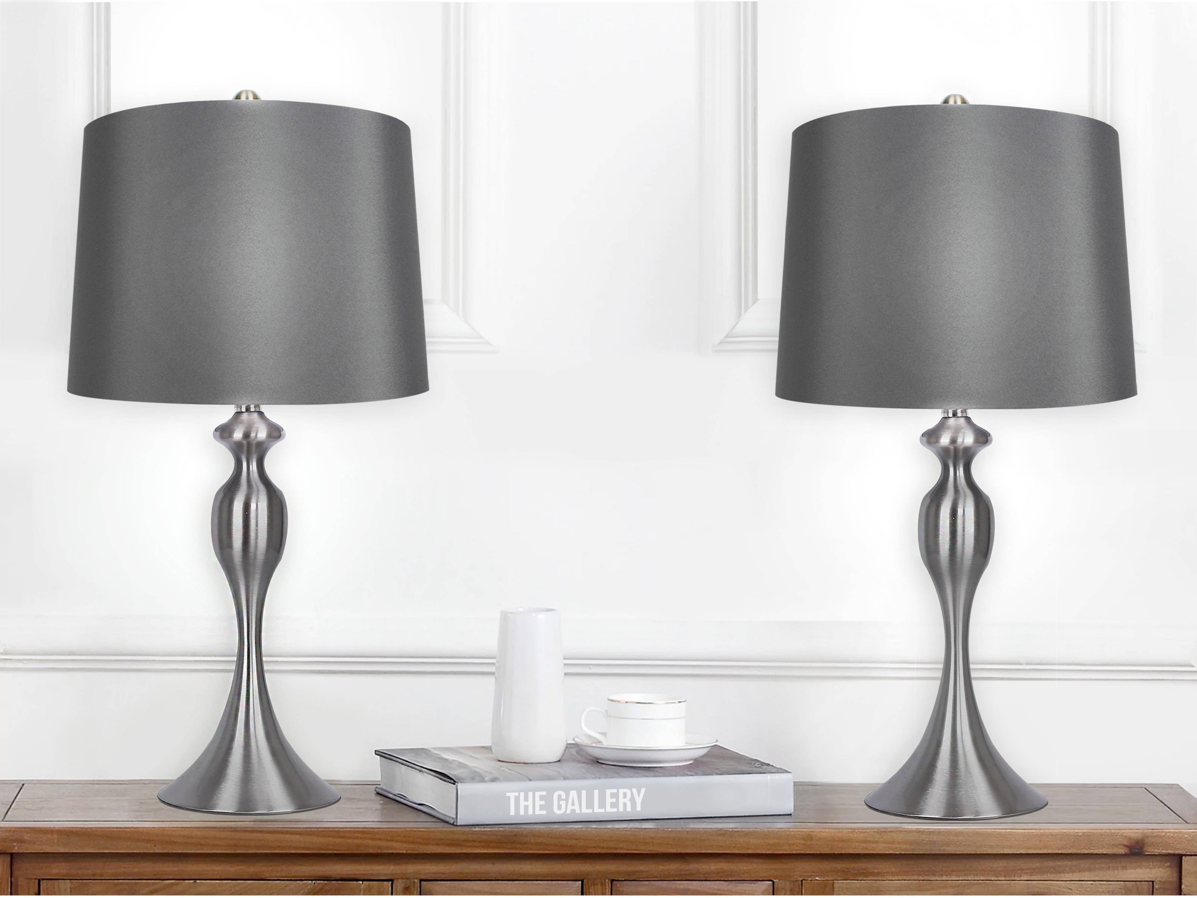 LumiSource and Grandview Gallery - Wholesale Accent/Desk Lamp - Ashland 27" Metal Table Lamps (Set of 2)1