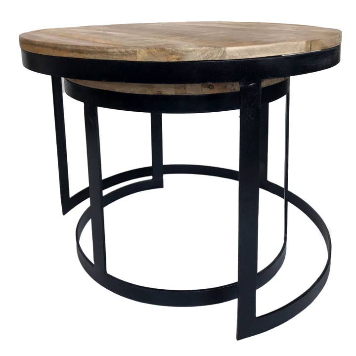 Voglrieder - Wholesale Coffee Table - Coffee table set of 2 side tables living room table round Aust36