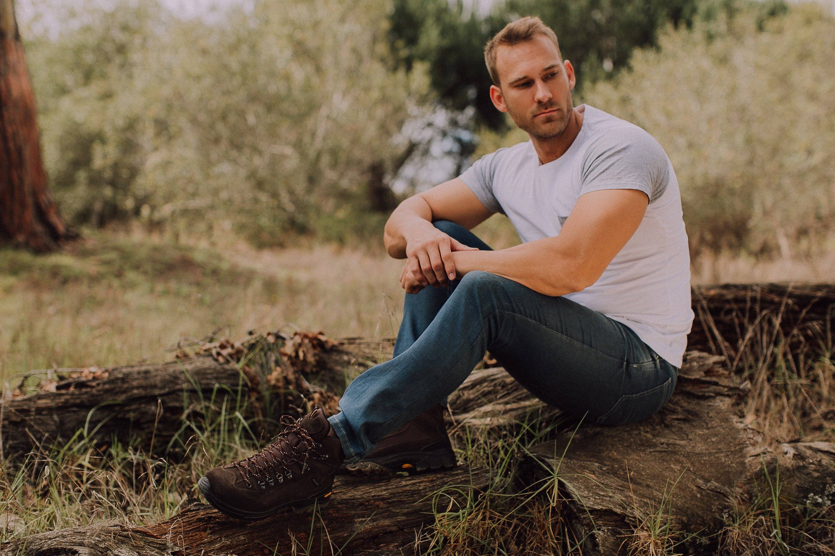 Braun GUGGEN MOUNTAIN B-Ware HPM51 Unisex Wanderschuhe Bergschuhe Wasserdicht for wholesale on Faire1